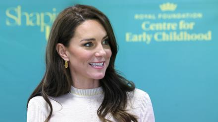 Kate Middleton, Prinzessin von Wales, hat eine Kampagne zur Relevanz der frühen Kindheit gestartet. 