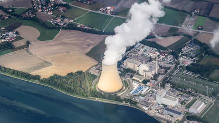 Das Atomkraftwerk Isar 2 ist noch bis zum Jahreswechsel am Netz. 