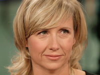 Andrea Kiewel, geboren 1965 in Berlin, moderiert den "Fernsehgarten" seit 2009.