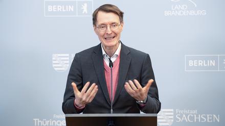 Bundesgesundheitsminister Karl Lauterbach (SPD).