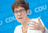 Warnt die SPD: Annegret Kramp-Karrenbauer, Bundesvorsitzende der CDU.
