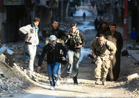 Kriegsfotografen in Aleppo. Syrien ist das tödlichste Land für Journalisten.