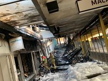 „Der Tag des Brandes war ein schrecklicher Tag“: Doch jetzt ist die einmalige Ladenpassage in Berliner U-Bahnhof wieder aufgebaut