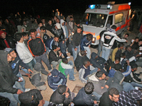 Rettung von Flüchtlingen im Mittelmeer.