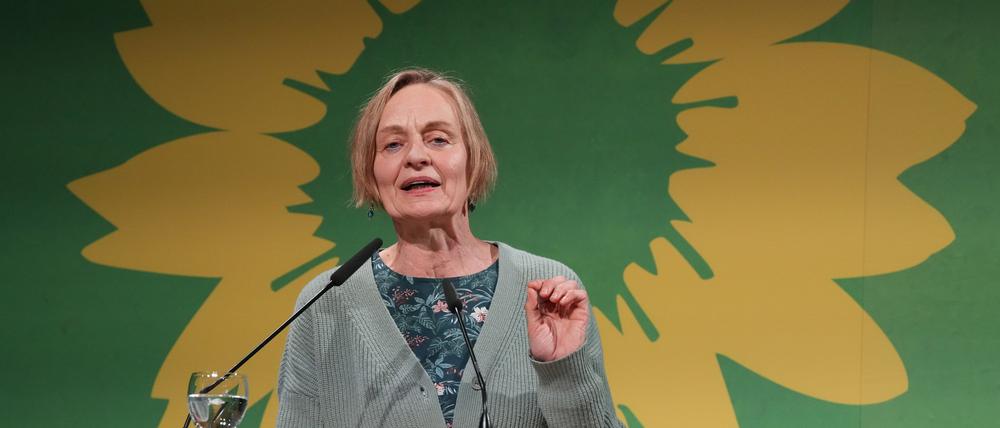 Brandenburgs Grünen-Landtagsfraktionschefin Petra Budke.