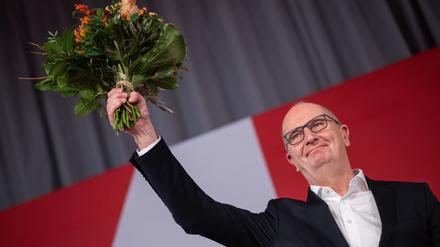Alter neuer Landeschef: Dietmar Woidke wurde am Samstag wiedergewählt.