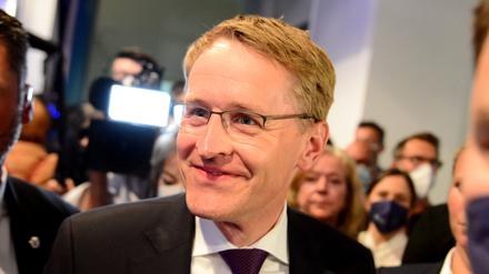 Daniel Günther, CDU, Ministerpräsident von Schleswig-Holstein, nach der Landtagswahl in Schleswig-Holstein
