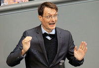 SPD-Gesundheitsexperte Karl Lauterbach: Bei ihm holen sich die Kollegen gerne Rat.