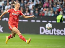 Bayern bezwingt Frankfurt 2:1: Münchnerinnen rücken vor