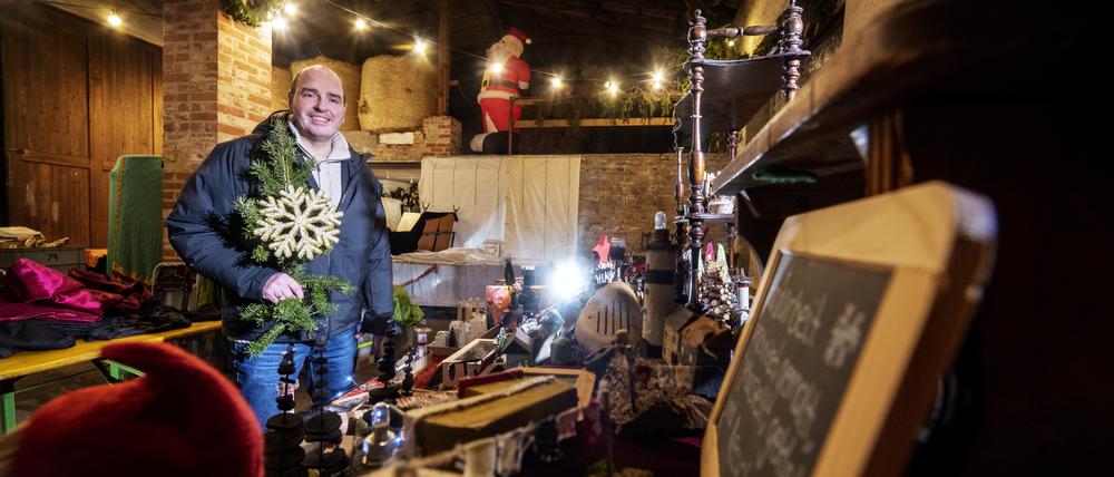 Advent am Berliner Stadtrand: Traditioneller Weihnachtsmarkt auf 