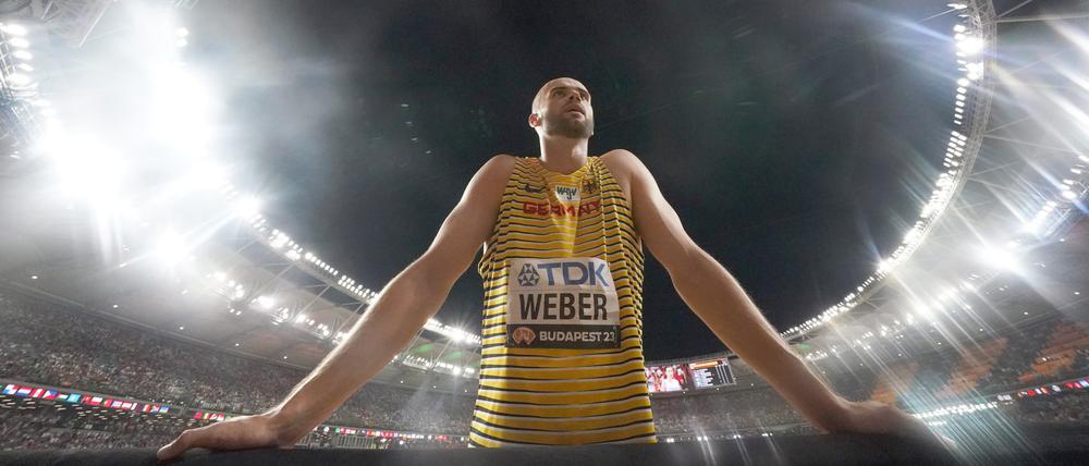 Auch Speerwerfer Julian Weber konnte keine Medaille erringen.