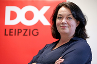 Die Festivalintendantin von DOK Leipzig, Leena Pasanen.