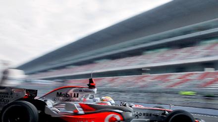 Lewis Hamilton auf McLaren-Mercedes