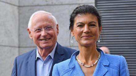 Polit-Paar: Oskar Lafontaine und Sahra Wagenknecht (Archivbild aus dem Jahr 2021).