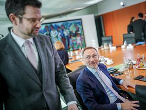 Gegeneinander oder miteinander? Justizminister Marco Buschmann und Finanzminister Christian Lindner.