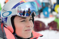 Nicht so ganz überzeugt vom Weltcup: Lindsey Vonn will sich auf auf die Winterspiele konzentrieren und kommt deshalb nicht nach Sölden.
