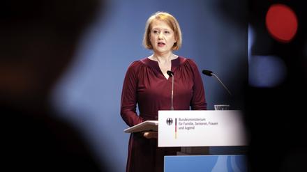 Lisa Paus (Grüne), Bundesfamilienministerin.