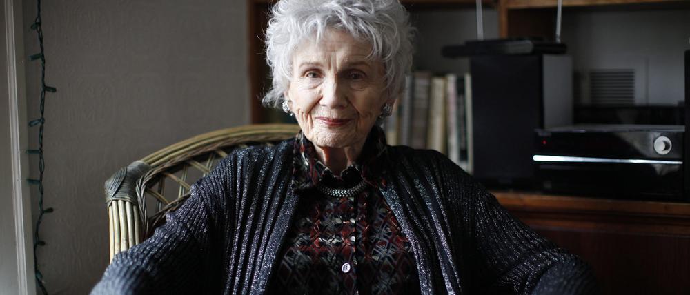 Die kanadische Autorin und Literatur-Nobelpreisträgerin Alice Munro im Jahr 2013.