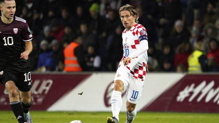 Luka Modric kommt mit Kroatien nach Neuruppin.