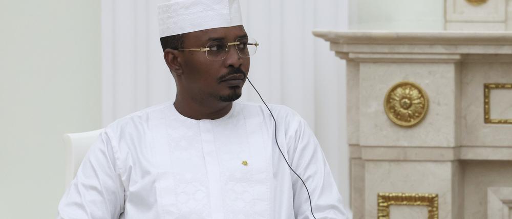Mahamat Idriss Dby Itno, Übergangspräsident des Tschad.