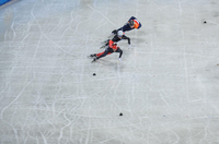 Symbolbild. Es gibt Anzeichen für einen Dopingfall im deutschen Eisschnelllauf.