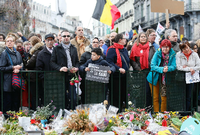 Marsch gegen den Terror in Brüssel nach den Anschlägen vom 22. März.