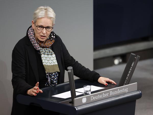 Maria Klein-Schmeink bei einer Rede im Bundestag (Archivfoto)