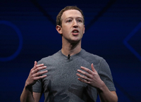 Mark Zuckerberg bei seiner Facebook-Konferenz am Dienstag in San Jose.
