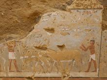 Grabkammer in Pyramidenstadt entdeckt: Prunkvolle Wandgemälde und eine Tür ins Nichts 