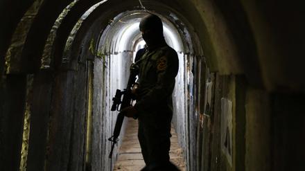 Jahrelang hat die Hamas Hunderte Kilometer von Gängen unter dem Gazastreifen gegraben.