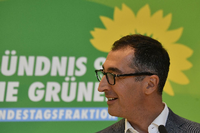 Cem Özdemir am Dienstag im Bundestag in Berlin.