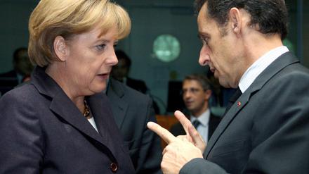 Merkel, Sarkozy, EU-Gipfel