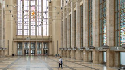 Die 35 Meter hohe Ehrenhalle der Berliner Messe, erbaut 1936.
