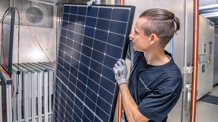 Das Schweizer Unternehmen ist der letzte nennenswerte Solarzellenhersteller in Europa.