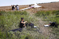 Immer mehr Reporter gelangen zur Absturzstelle von MH17 in der Ukraine.