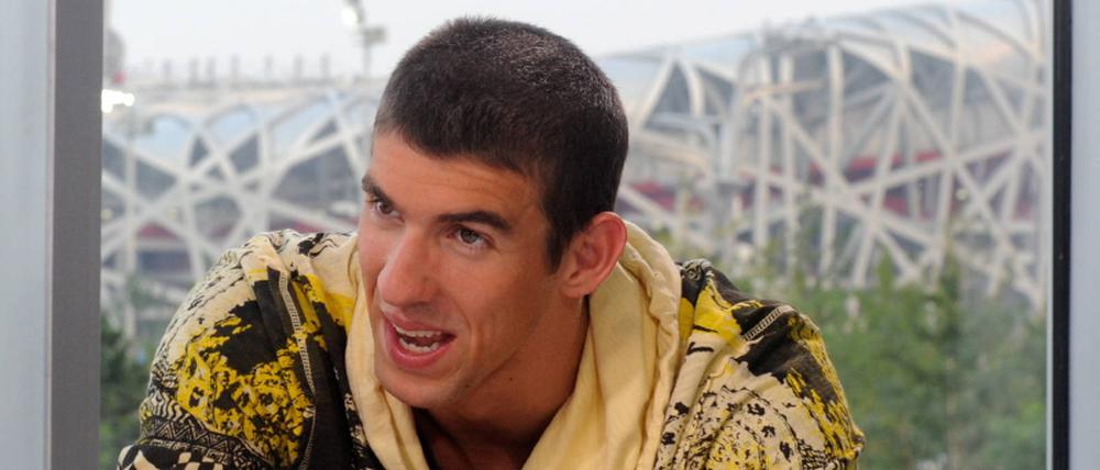Michael Phelps in Peking
