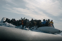 Ende Dezember rettete die deutsche NGO Sea-Watch mehrere Geflüchtete vor dem Ertrinken im Mittelmeer.