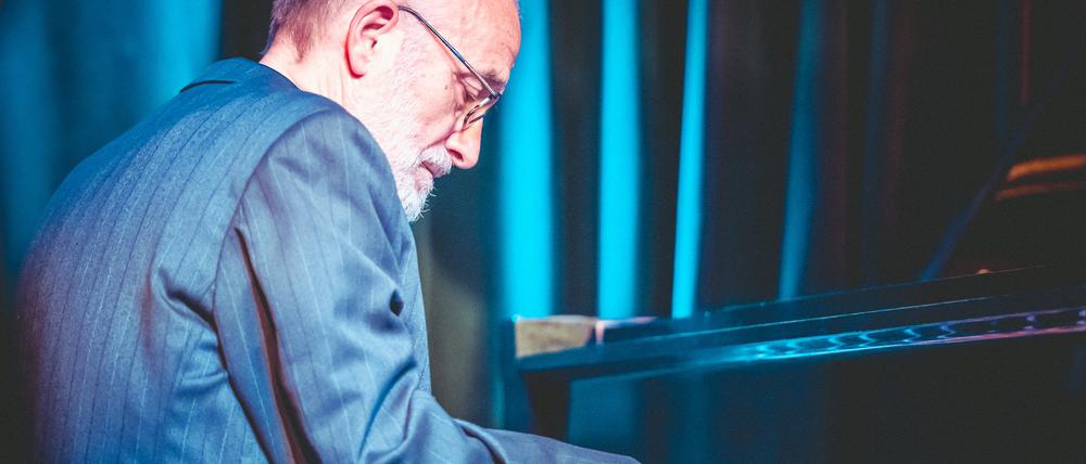 Jazz-Pianist Milan Šamko bei seinem letzten Auftritt im Kulturhaus Babelsberg (2019). 