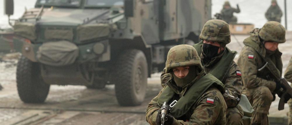 Nato-Soldaten in Polen