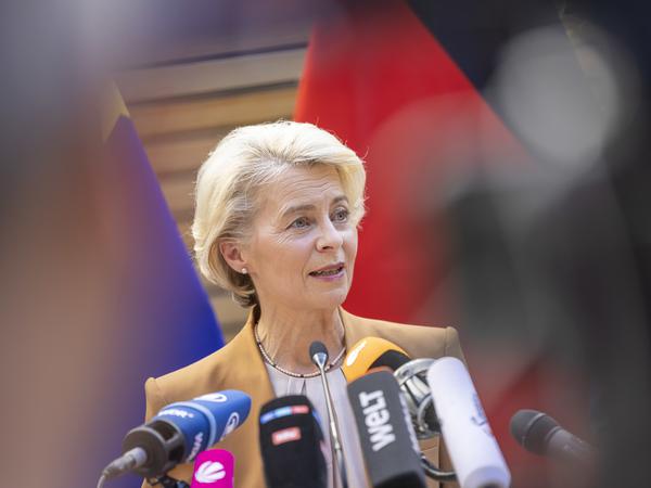 EU-kommisjonens president Ursula von der Leyen vurderer en ny periode i Brussel.