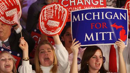 Mitt Romney gewinnt in Michigan