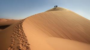 Das Empty Quarter im südlichen Teil Omans macht seinem Namen alle Ehre: Es ist normalerweise menschenleer. 
