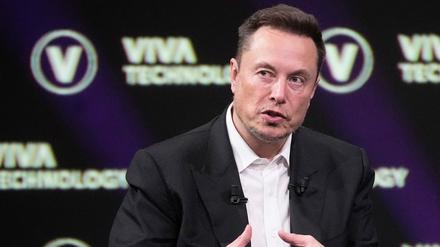 Elon Musk, Eigentümer von X, früher bekannt als Twitter.