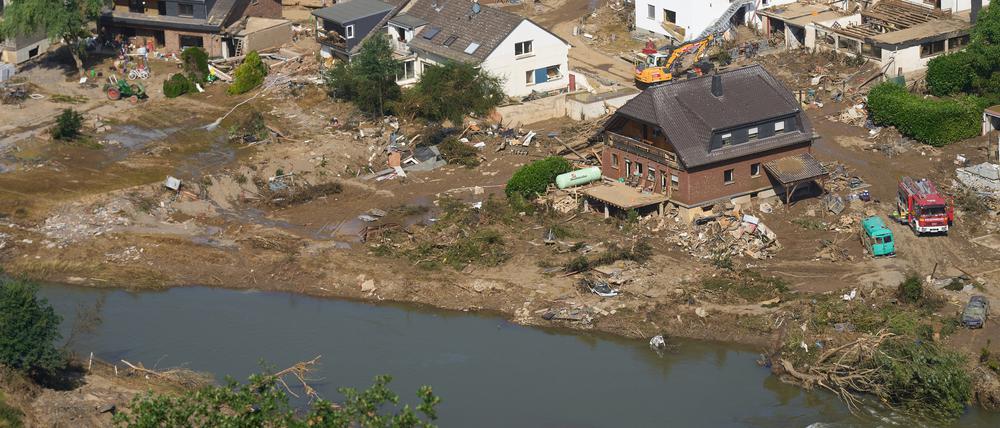 Flutkatastrophe im Marienthal 2021.
