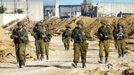 Israelische Soldaten im nördlichen Gazastreifen.
