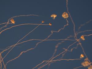 Das israelische Raketenabwehrsystem.