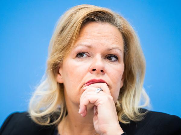 Secondo un portavoce del ministro dell'Interno Nancy Fesser (SPD), la Commissione Ue