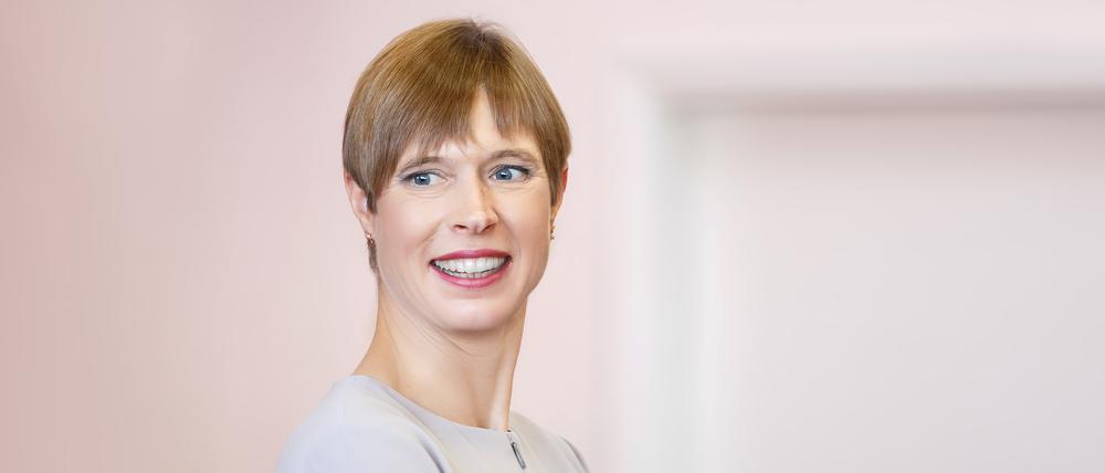 Kersti Kaljulaid, Estlands Präsidentin von 2016 bis 2021.