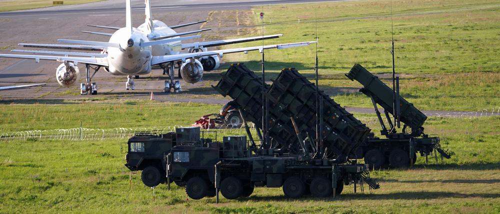Deutsche Patriot-Abwehrraketen schützen den Flughafen und den Nato-Gipfel von Vilnius.