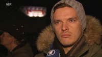 Während des Interviews für die "Panorama"-Sendung hat sich der RTL-Reporter nicht zu erkennen gegeben.